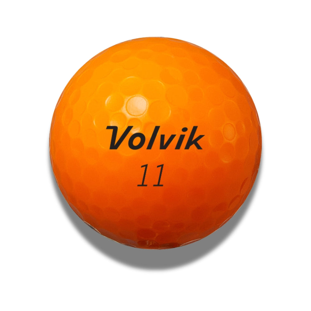volvik power soft orange golf ball #color_orange