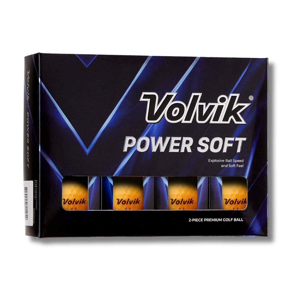 volvik power soft orange golf ball packaging only #color_orange