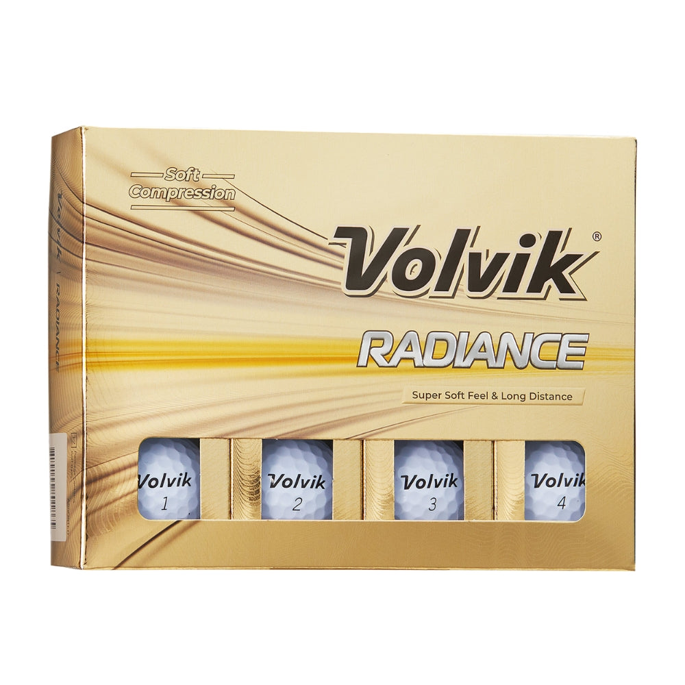 volvik radiance white distance golf ball packaging only #color_white
