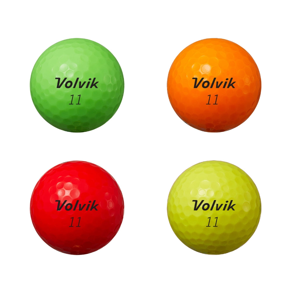 volvik power soft assorted colors golf balls #color_assorted