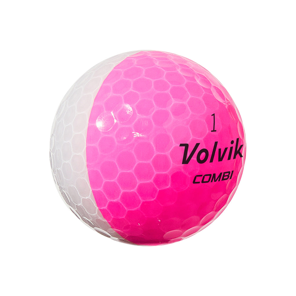 BCRF Crystal Combi Pink Golf Balls