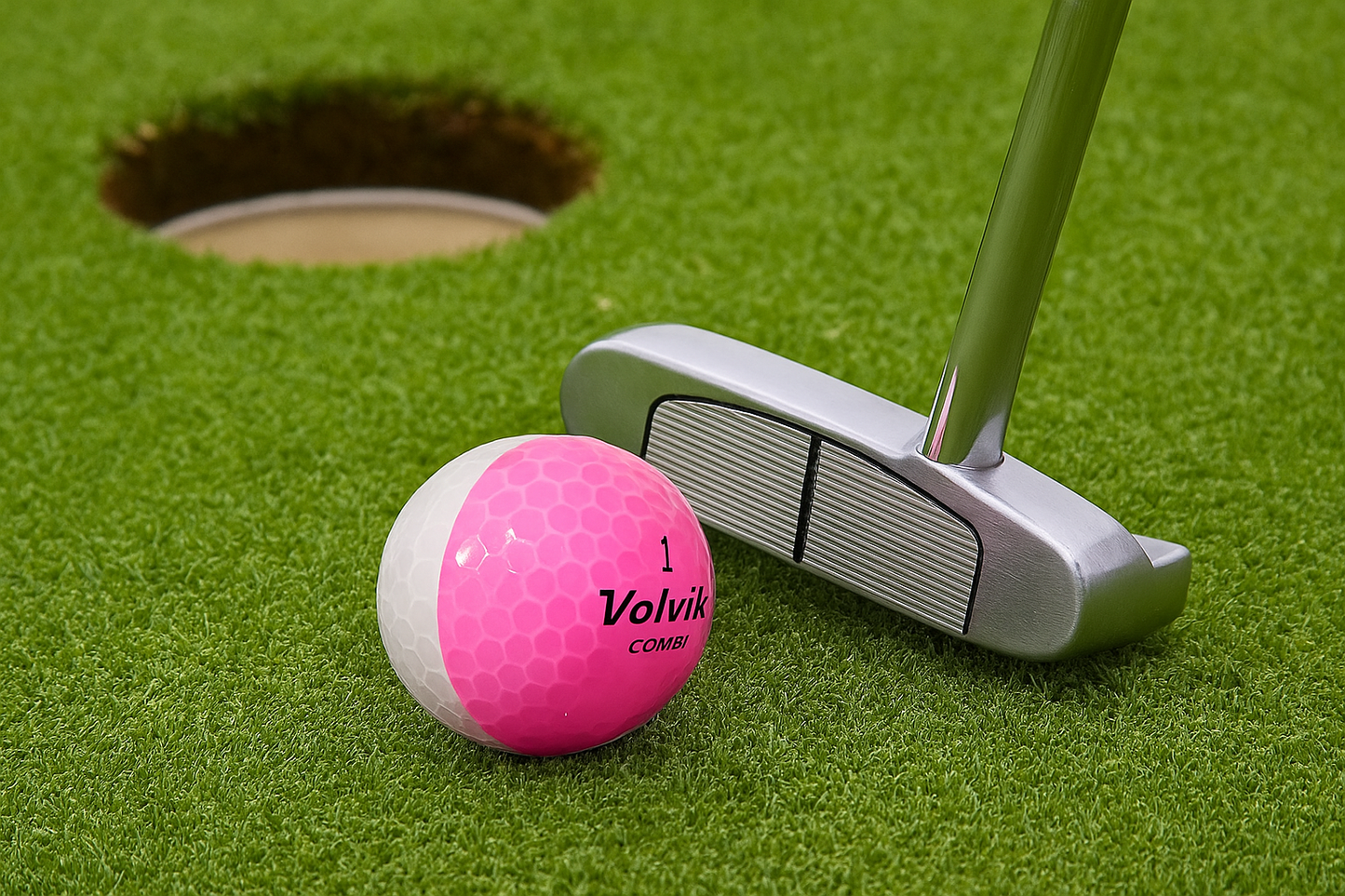 BCRF Crystal Combi Pink Golf Balls