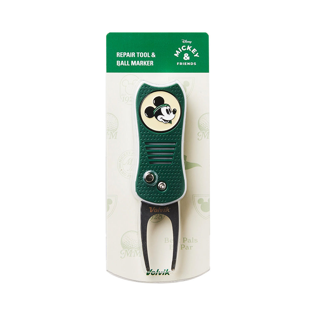 Disney Mickey Mouse (Country Club) Switchblade Divot Tool w/ Ball Marker