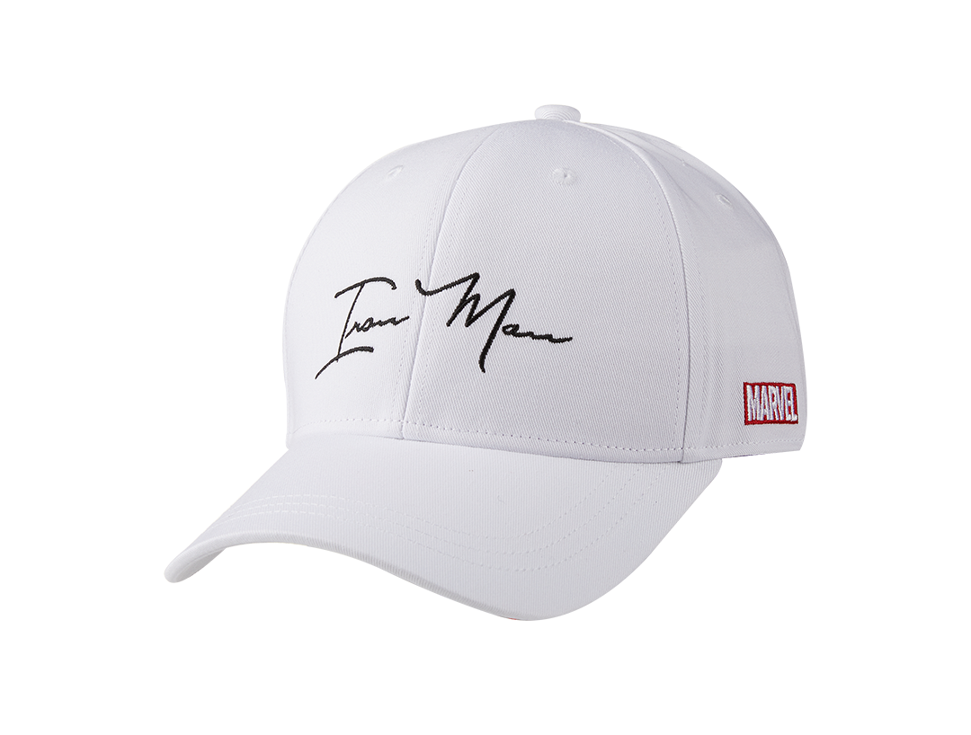 marvel headgear iron man white