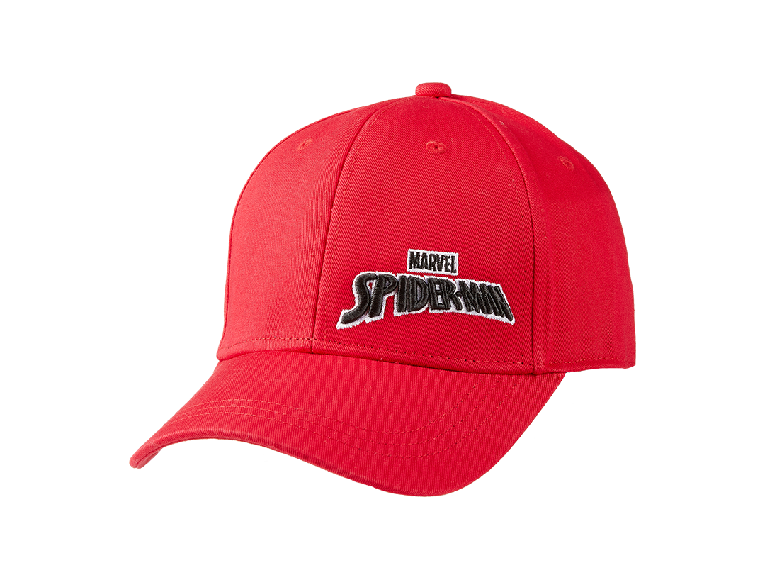 marvel headgear spider man red