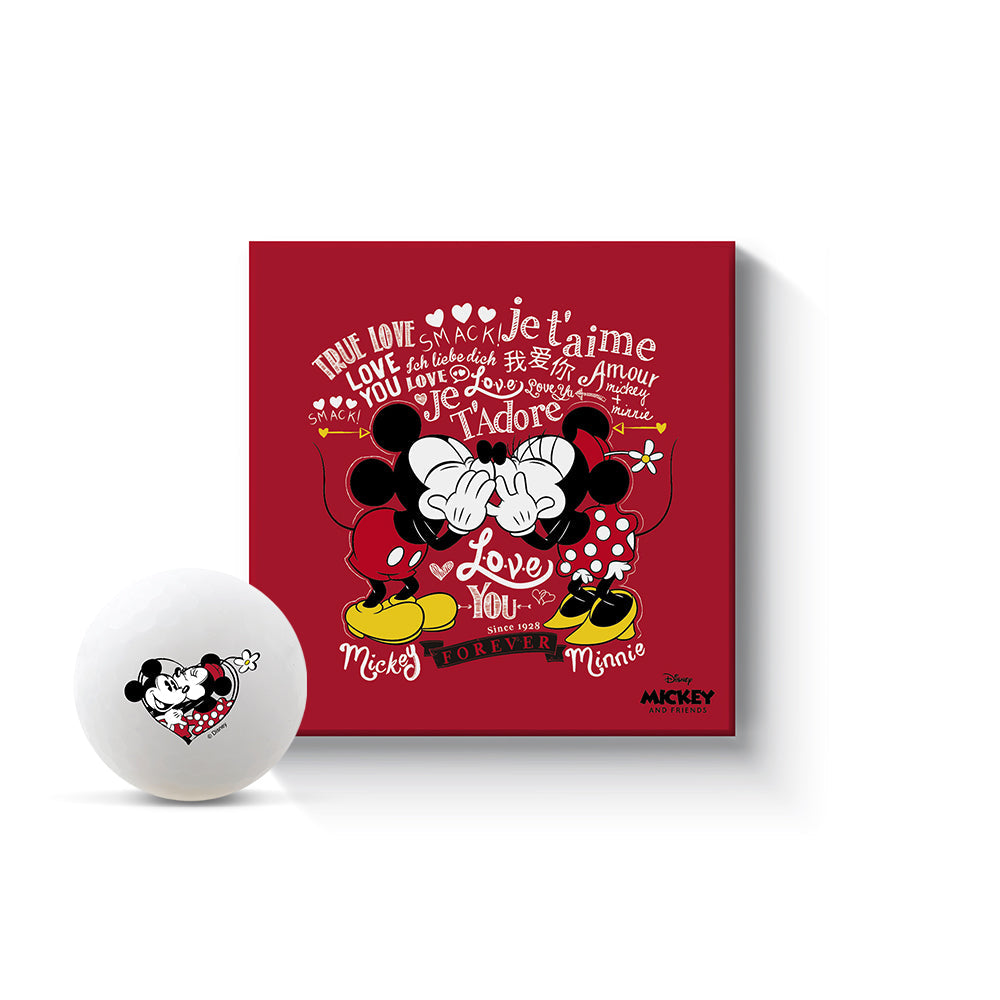 Disney Mickey & Minnie Mouse “Forever Love” Golf Balls | Volvik