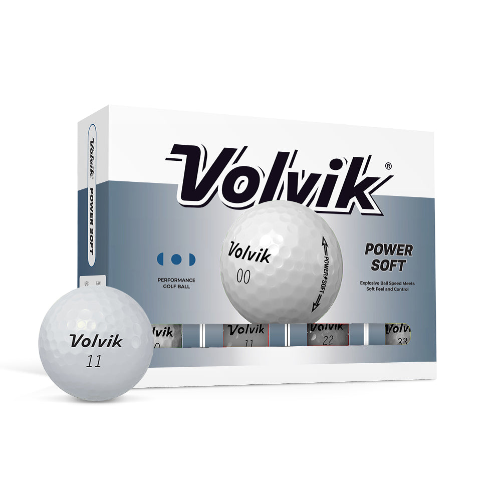 Volvik Power Soft Golf Ball 2026 | Soft Feel Distance Golf Balls