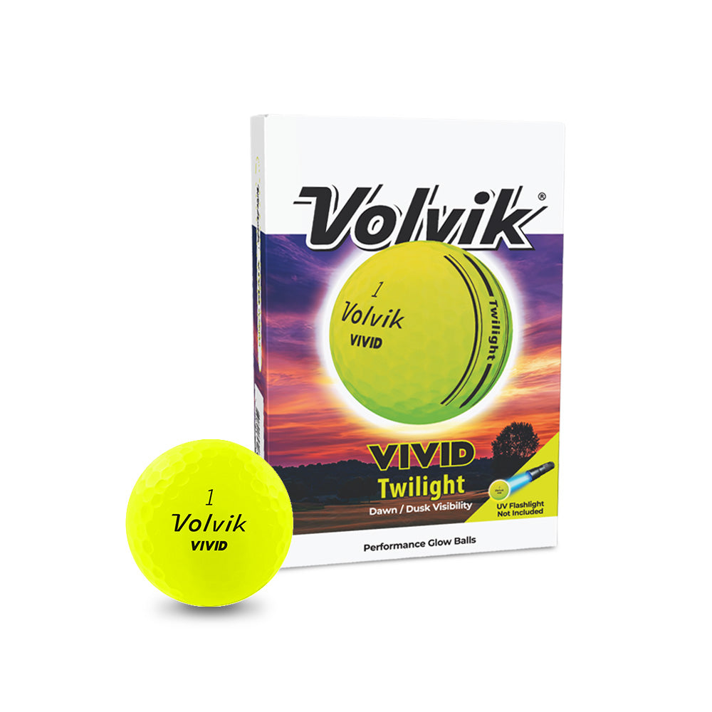Vivid Twilight Glow Golf Balls | Night Golf Refill Pack – Volvik USA
