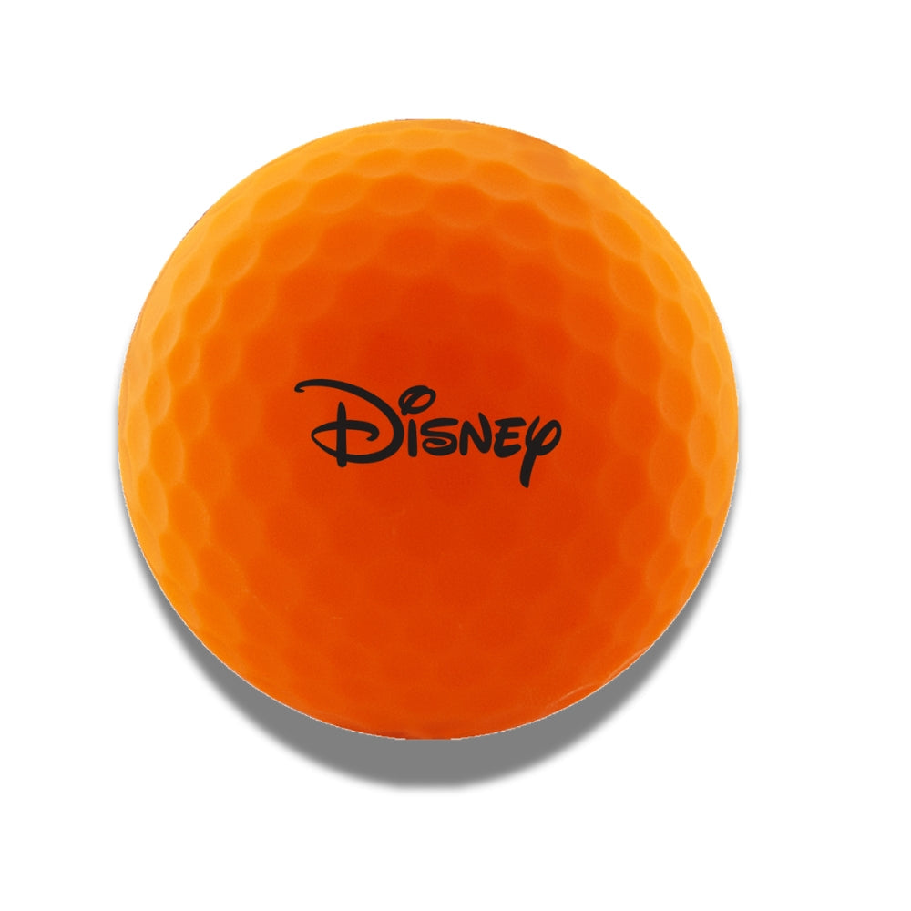 disney volvik collab daisy duck 2.0 classic edition vivid soft golf ball orange with disney logo