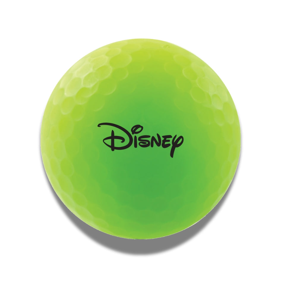 disney volvik collab donald duck 2.0 classic edition vivid soft golf ball green with disney logo