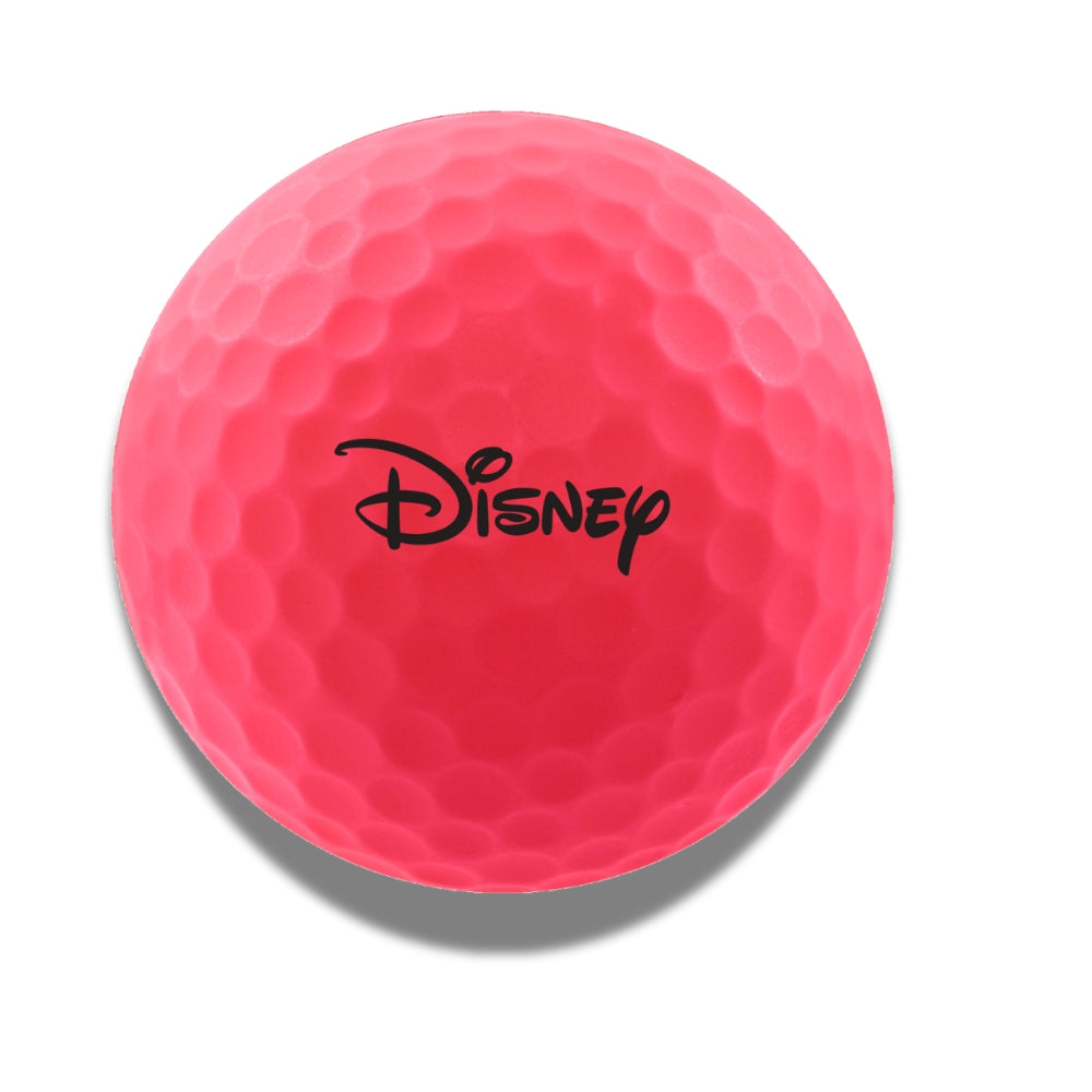 disney volvik collab lilo stitch aloha edition vivid soft golf ball pink with disney logo