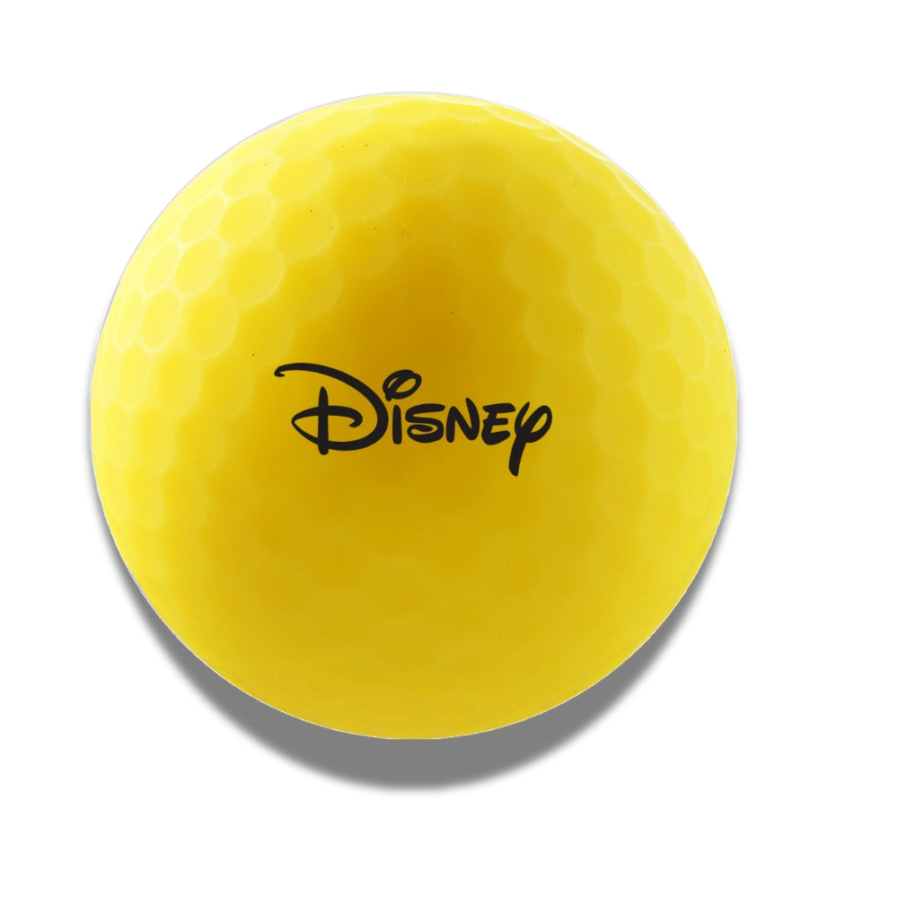 disney volvik collab lilo stitch aloha edition vivid soft golf ball yellow with disney logo