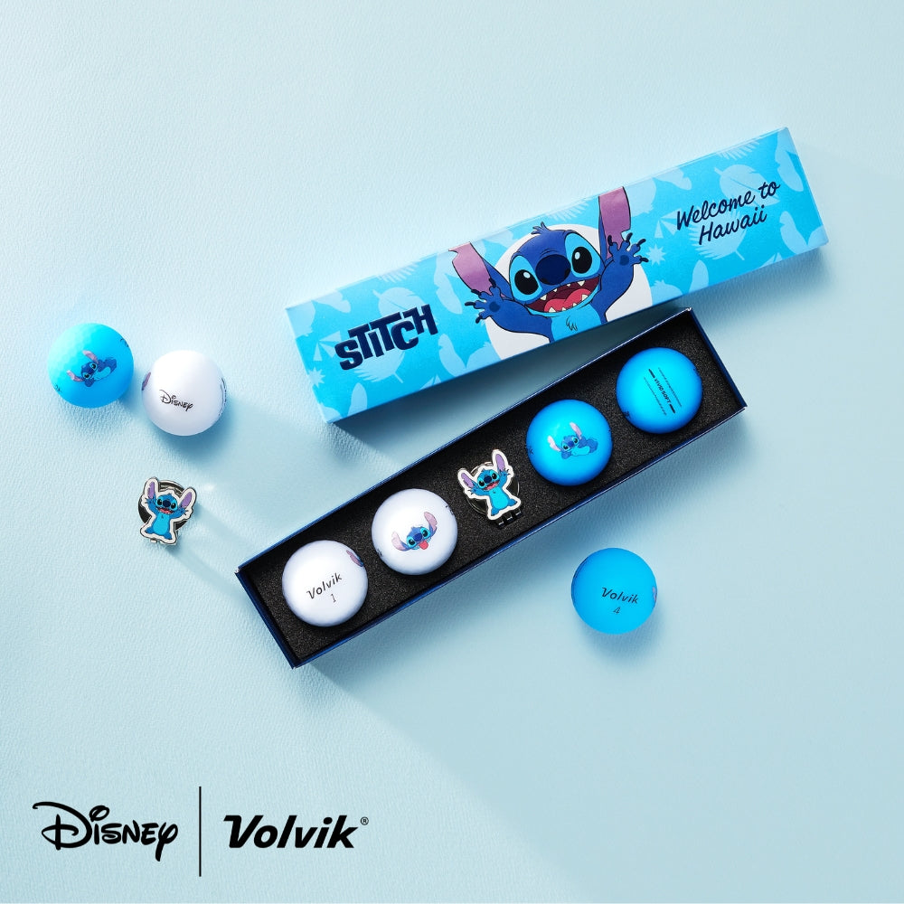 disney volvik collab lilo stitch classic edition vivid soft golf balls gift set studio cut