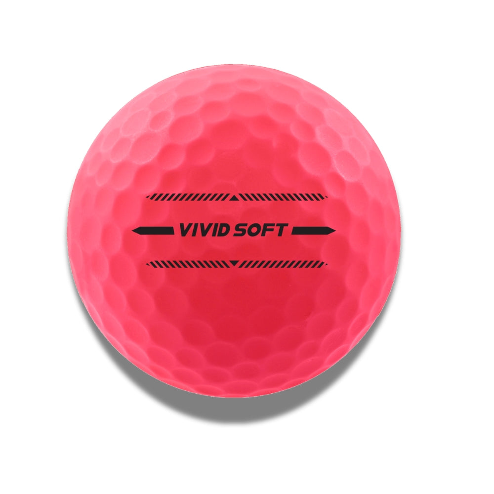 disney volvik collab minnie mouse 2.0 classic edition vivid soft golf ball pink with disney logo