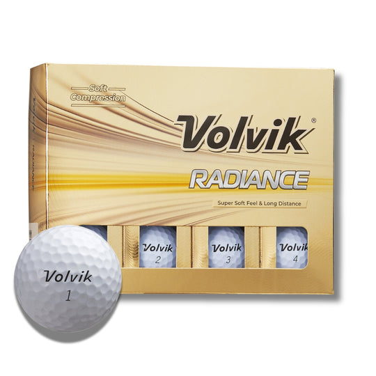 volvik radiance white distance golf ball with packaging #color_white