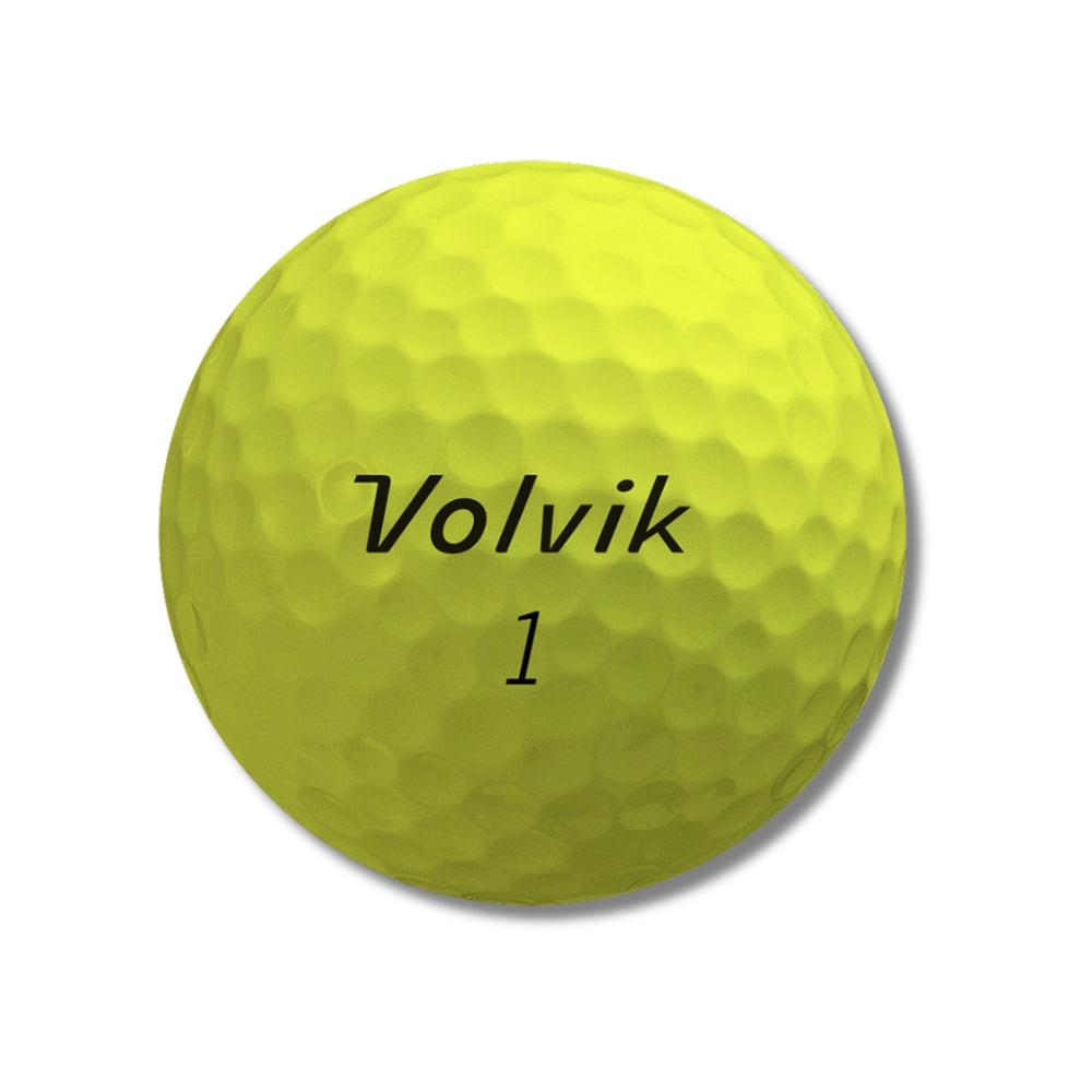 volvik condor yellow urethane golf ball #color_yellow