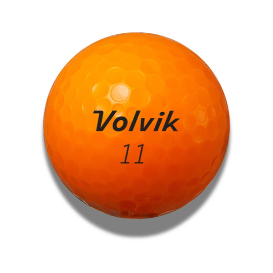 volvik power soft orange golf ball #color_orange