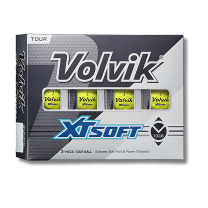 volvik xt soft yellow golf ball packaging #color_yellow