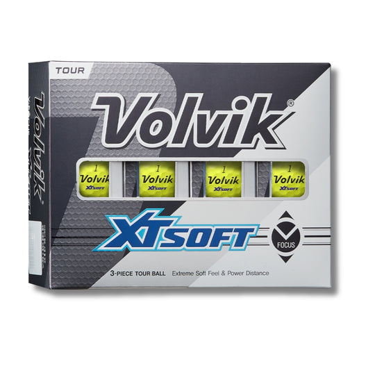 volvik xt soft yellow golf ball packaging #color_yellow