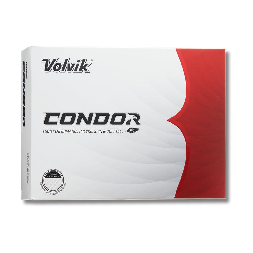 volvik condor white urethane golf ball  packaging only #color_white