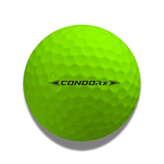 volvik condor x urethane tour green golf ball back #color_green 