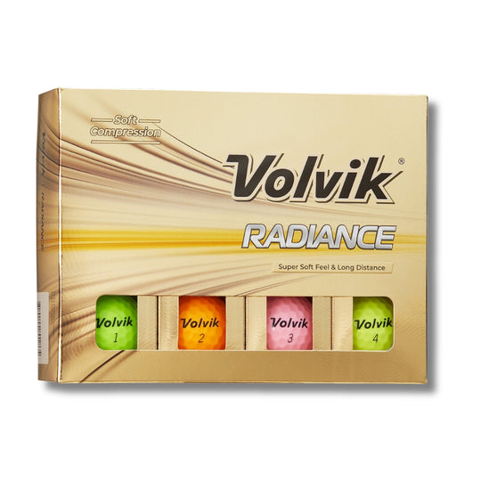 volvik radiance assorted distance golf balls packaging only #color_assorted