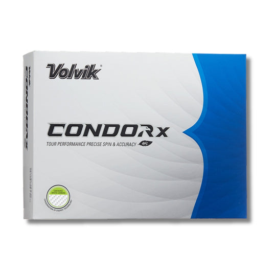 volvik condor x urethane tour green golf ball packaging only #color_green 