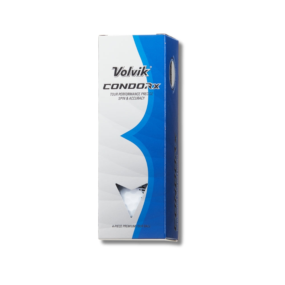 volvik condor x urethane tour white golf ball sleeve only #color_white