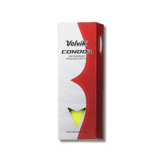 volvik condor yellow urethane golf ball sleeve only #color_yellow