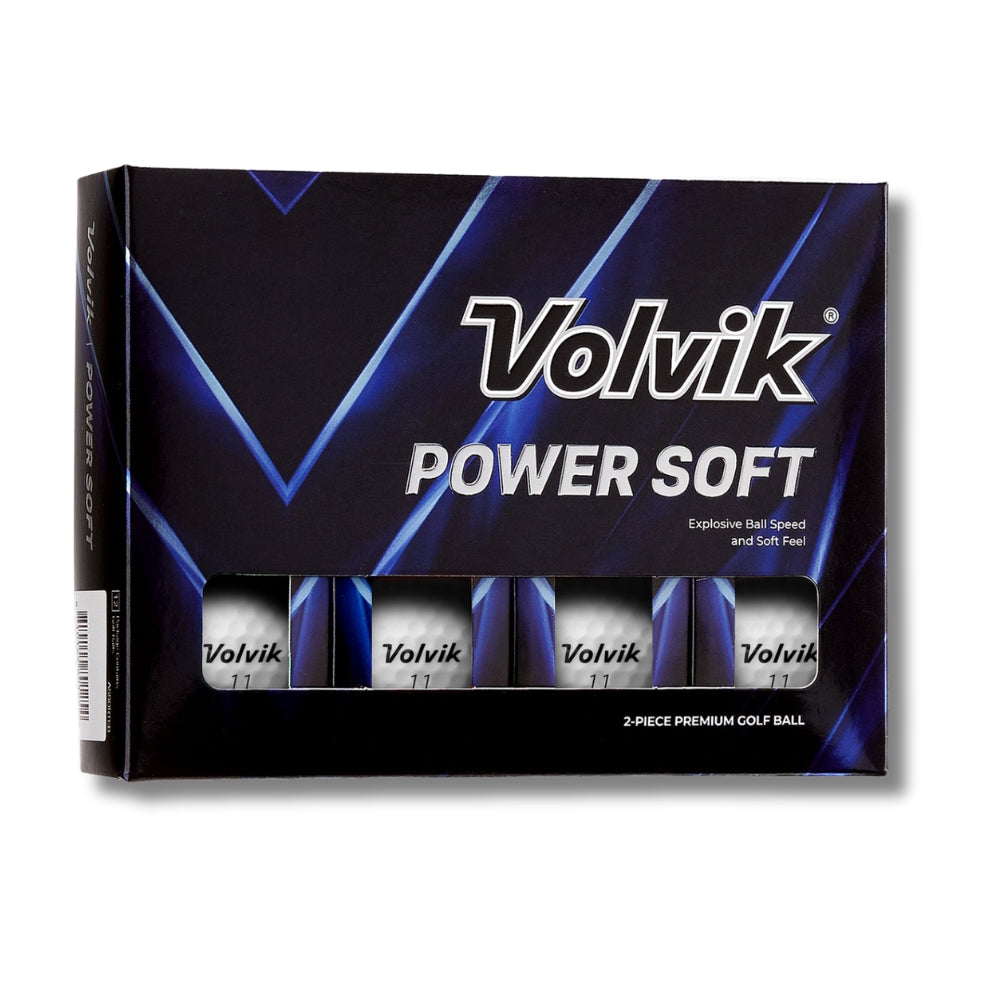volvik power soft white golf ball packaging only #color_white