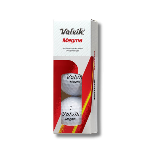 volvik magma white distance golf ball  sleeve #color_white