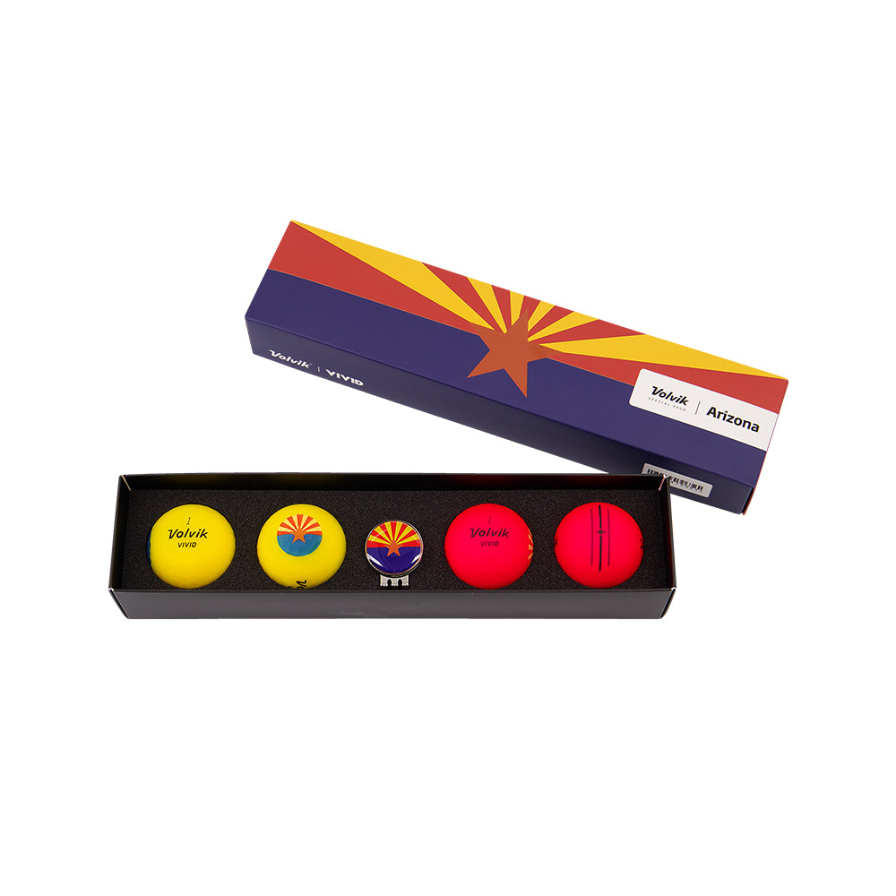 State & City Golf Ball Gift Set