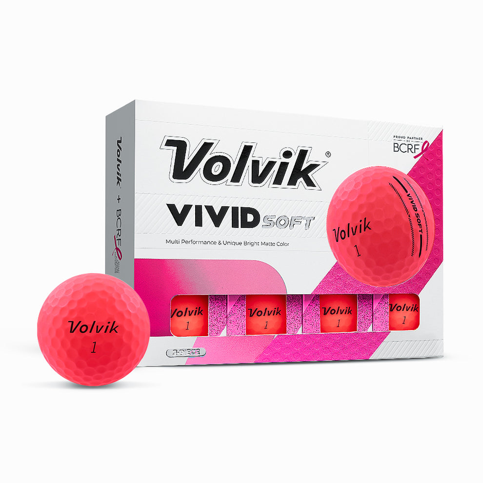 Bcrf Kit Vivid Soft Pink BCRF Golf Balls | Support Breast Cancer Awareness ...