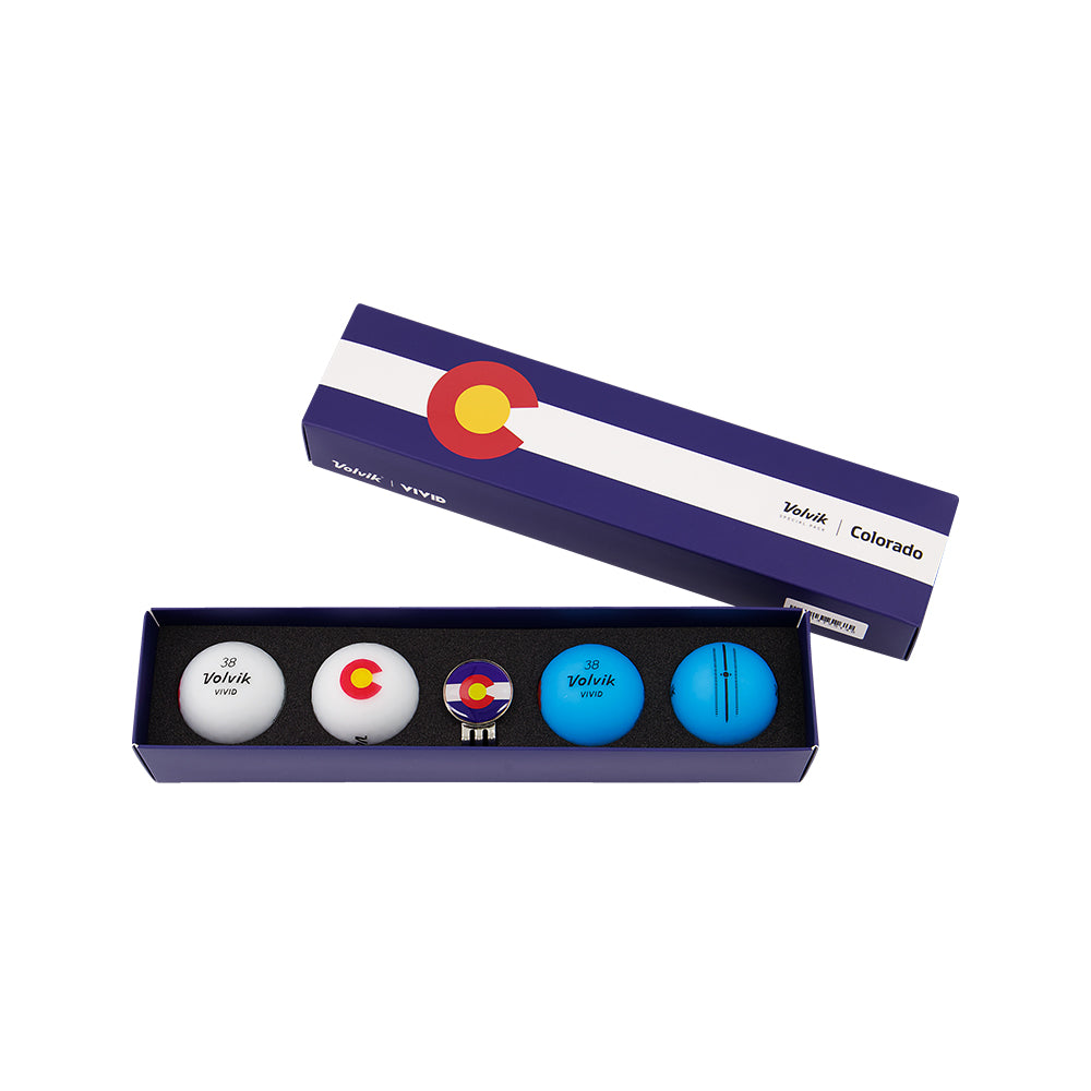 State & City Golf Ball Gift Set