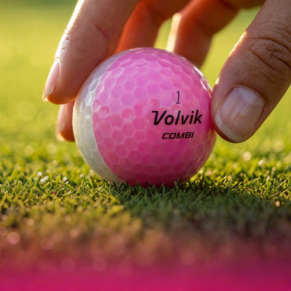 BCRF Crystal Combi Pink Golf Balls