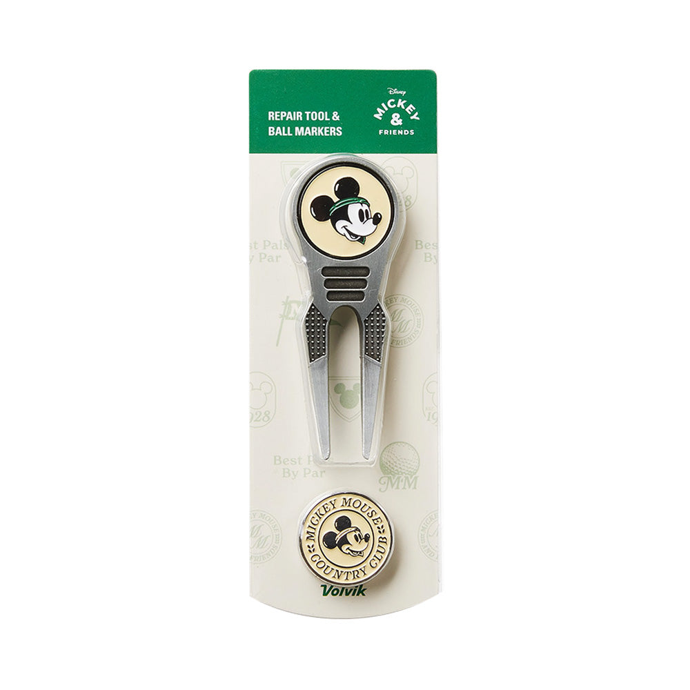 Disney Mickey Mouse (Country Club) Divot Tool w/ Ball Marker