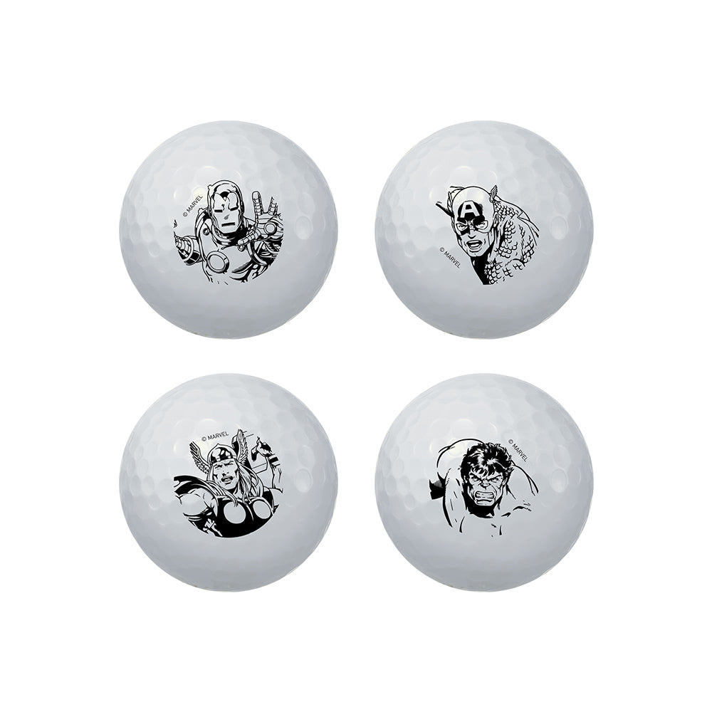 Disney Avengers Power Soft Dozen | Heroic Golf Balls | Volvik