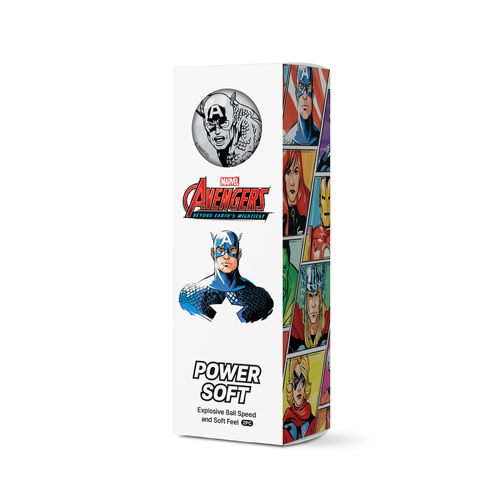Volvik Marvel The Avengers Power Soft Golf Balls - Thumbnail 4