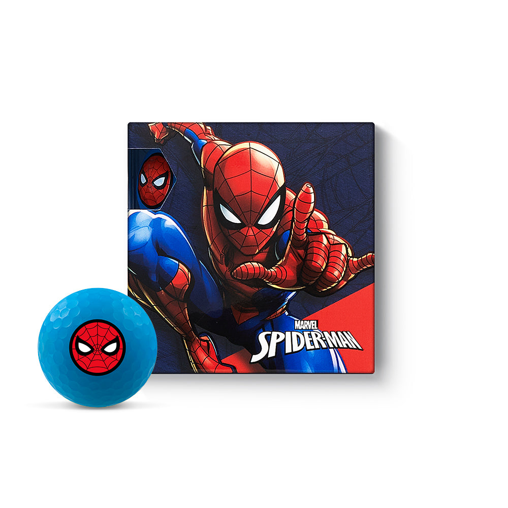 Volvik Marvel Spider-Man Vivid Soft Golf Ball - Thumbnail 4
