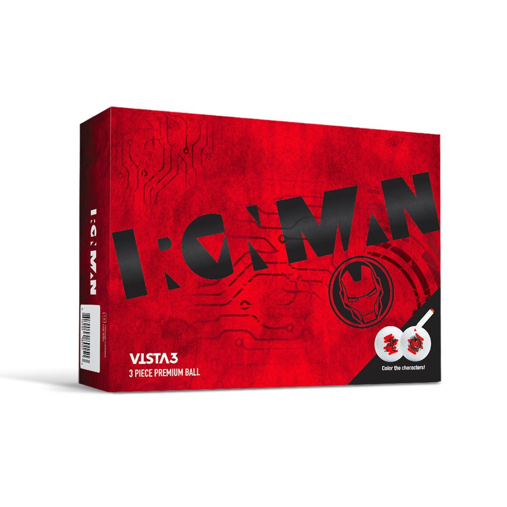 Marvel Iron Man with Colored Marker | Volvik Collectible Golf