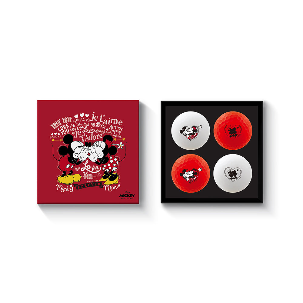 Disney Mickey & Minnie Mouse “Forever Love” Golf Balls | Volvik