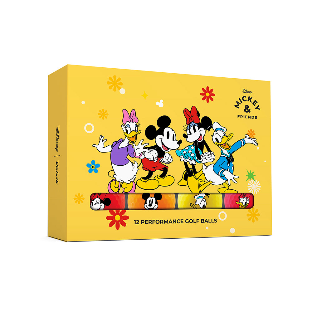 Disney Mickey & Friends Good Vibes Vimat Golf Balls (1 Dozen