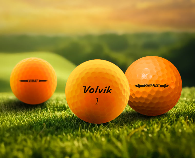 わずか☆VOLVIC GOLF☆ ボールビック　バケハ ボルビック VIVID(ビビッド)は目立つだけじゃない高性能ゴルフ