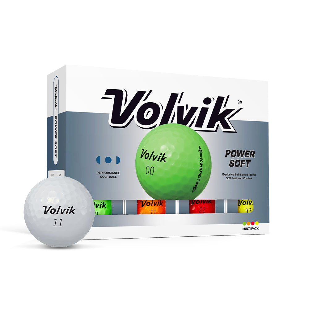 Volvik Power Soft Golf Ball 2026 | Soft Feel Distance Golf Balls