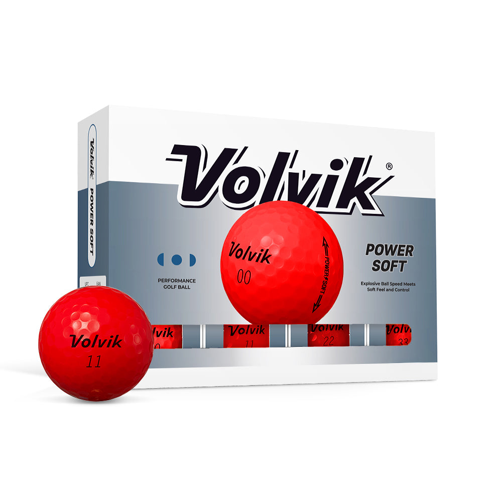 Volvik Power Soft Golf Ball 2026 | Soft Feel Distance Golf Balls ...