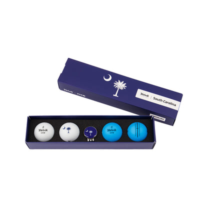 State & City Golf Ball Gift Set