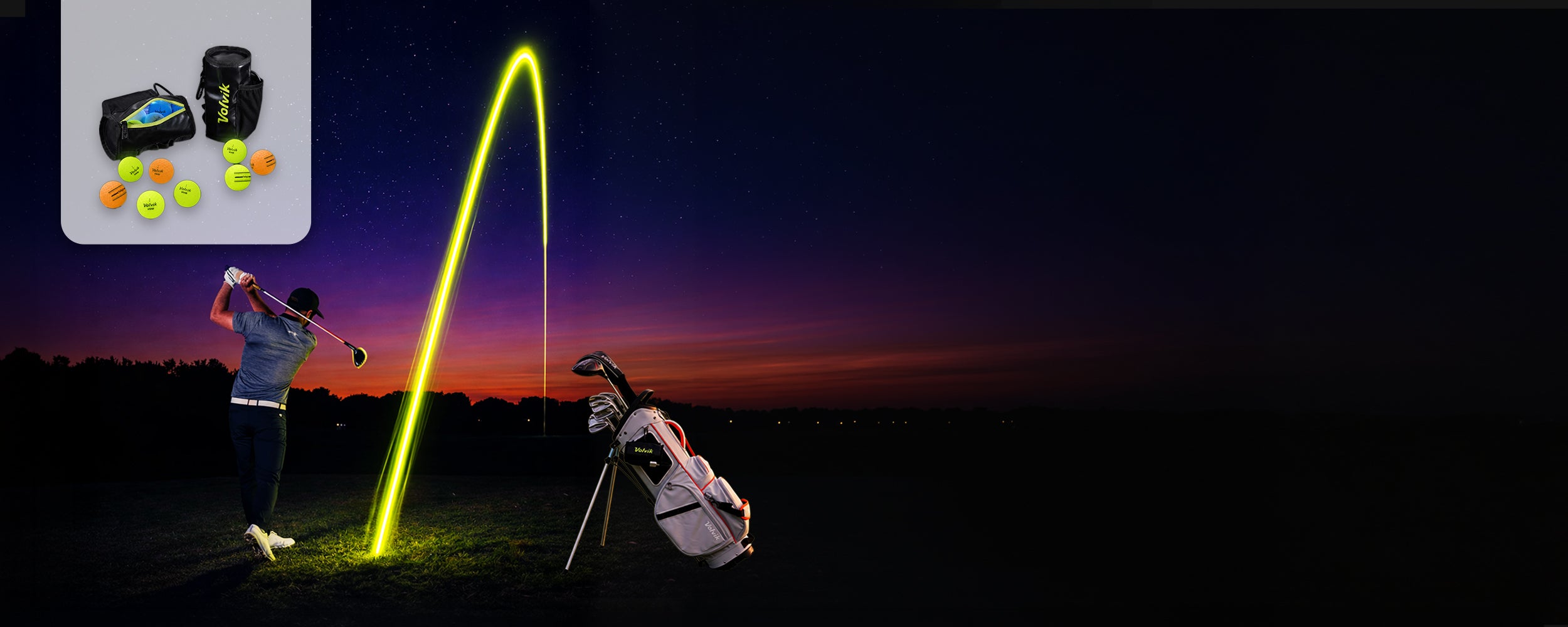 Volvik Vivid Twilight Pouch Web Banner