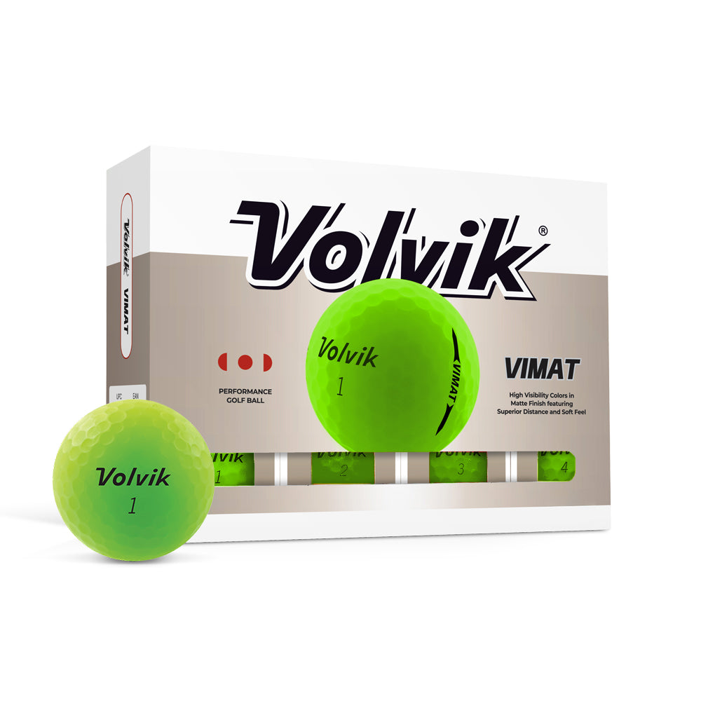 Volvik VIMAT ゴルフボール 4ダース Volvik Vimat Matte Golf Ball 2026 | High Visibility Colored Golf