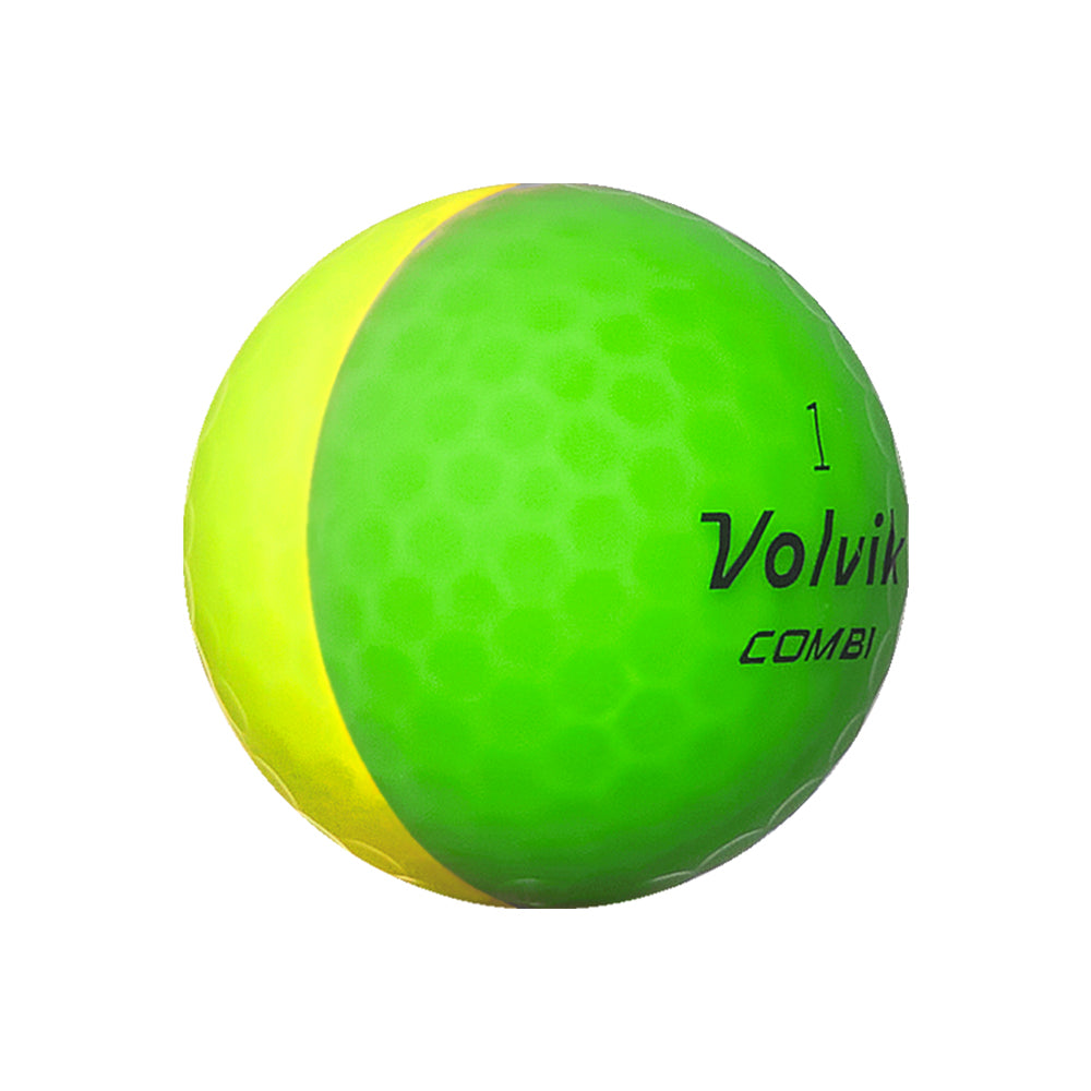 Volvikセットアップ Volvik Vivid Combi Golf Balls | Dual-Color Alignment Design