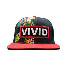 Vivid Floral Snapback Cap